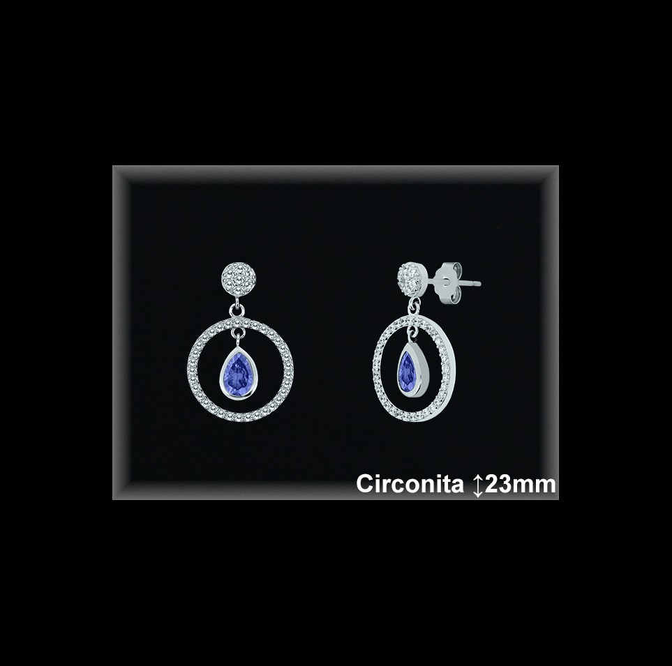 Mayorista de Plata en Pendientes ref Z8488TZ  Pendientes de Plata al por Mayor