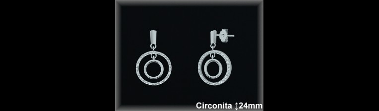 Mayorista de Plata en Pendientes ref Z8489  Pendientes de Plata al por Mayor