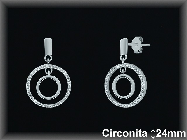 Mayorista de Plata en Pendientes ref Z8489  Pendientes de Plata al por Mayor