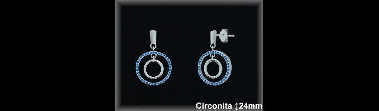 Mayorista de Plata en Pendientes ref Z8489G  Pendientes de Plata al por Mayor