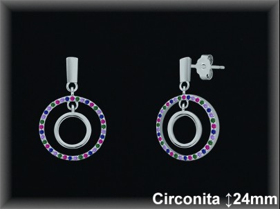 Mayorista de Plata en Pendientes ref Z8489T  Pendientes de Plata al por Mayor