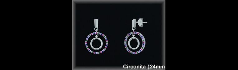 Mayorista de Plata en Pendientes ref Z8489T  Pendientes de Plata al por Mayor