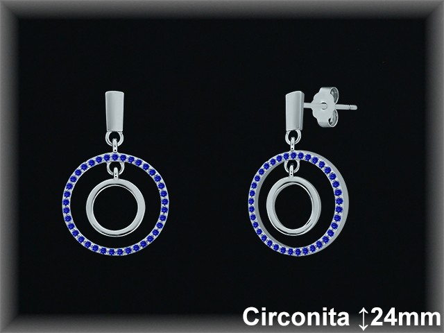 Mayorista de Plata en Pendientes ref Z8489Z  Pendientes de Plata al por Mayor