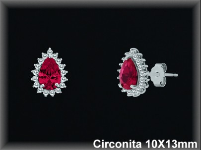 Pendientes de Plata al Por Mayor ref Z8494R  Mayorista de Pendientes de Plata