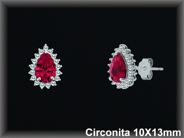 Pendientes de Plata al Por Mayor ref Z8494R  Mayorista de Pendientes de Plata