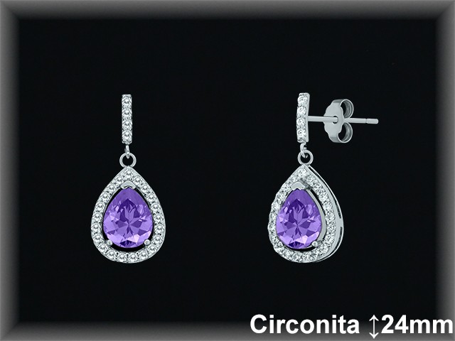 Mayorista de Plata en Pendientes ref Z8496A  Pendientes de Plata al por Mayor
