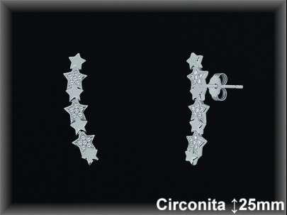 Mayorista de Plata en Pendientes ref Z8498  Pendientes de Plata al por Mayor