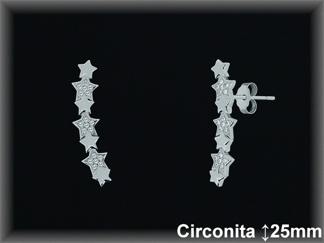 Mayorista de Plata en Pendientes ref Z8498  Pendientes de Plata al por Mayor