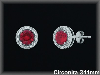 Pendientes de Plata al Por Mayor ref Z8501R  Mayorista de Pendientes de Plata