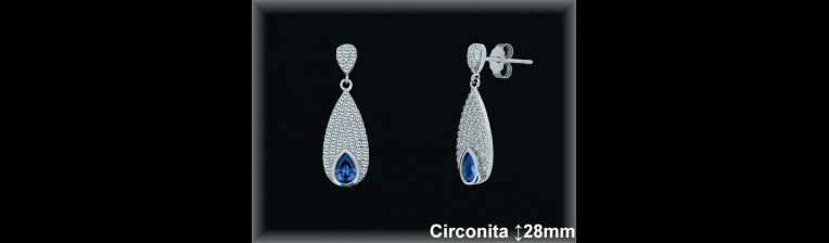 Mayorista de Plata en Pendientes ref Z8507TZ  Pendientes de Plata al por Mayor