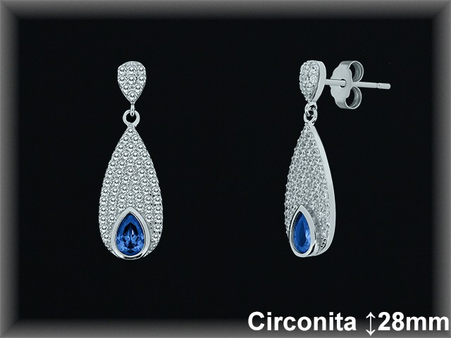 Mayorista de Plata en Pendientes ref Z8507TZ  Pendientes de Plata al por Mayor