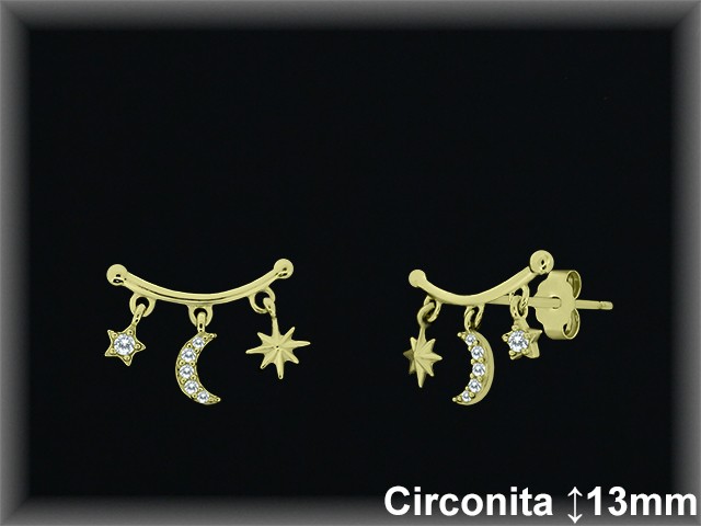 Pendientes de Plata al Por Mayor ref Z8509C  Mayorista de Pendientes de Plata