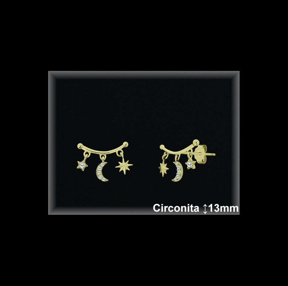 Pendientes de Plata al Por Mayor ref Z8509C  Mayorista de Pendientes de Plata