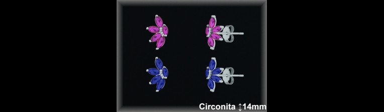 Pendientes de Plata al Por Mayor ref Z8512R  Mayorista de Pendientes de Plata