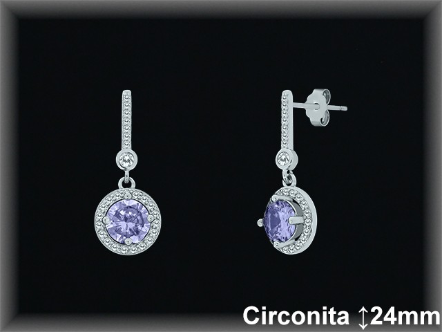Mayorista de Plata en Pendientes ref Z8520A  Pendientes de Plata al por Mayor