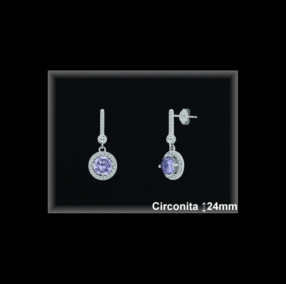 Mayorista de Plata en Pendientes ref Z8520A  Pendientes de Plata al por Mayor