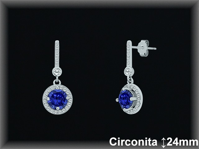 Mayorista de Plata en Pendientes ref Z8520Z  Pendientes de Plata al por Mayor