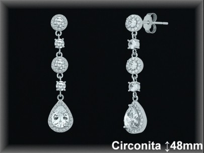 Mayorista de Plata en Pendientes ref Z8522  Pendientes de Plata al por Mayor