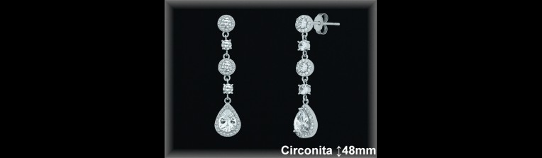 Mayorista de Plata en Pendientes ref Z8522  Pendientes de Plata al por Mayor