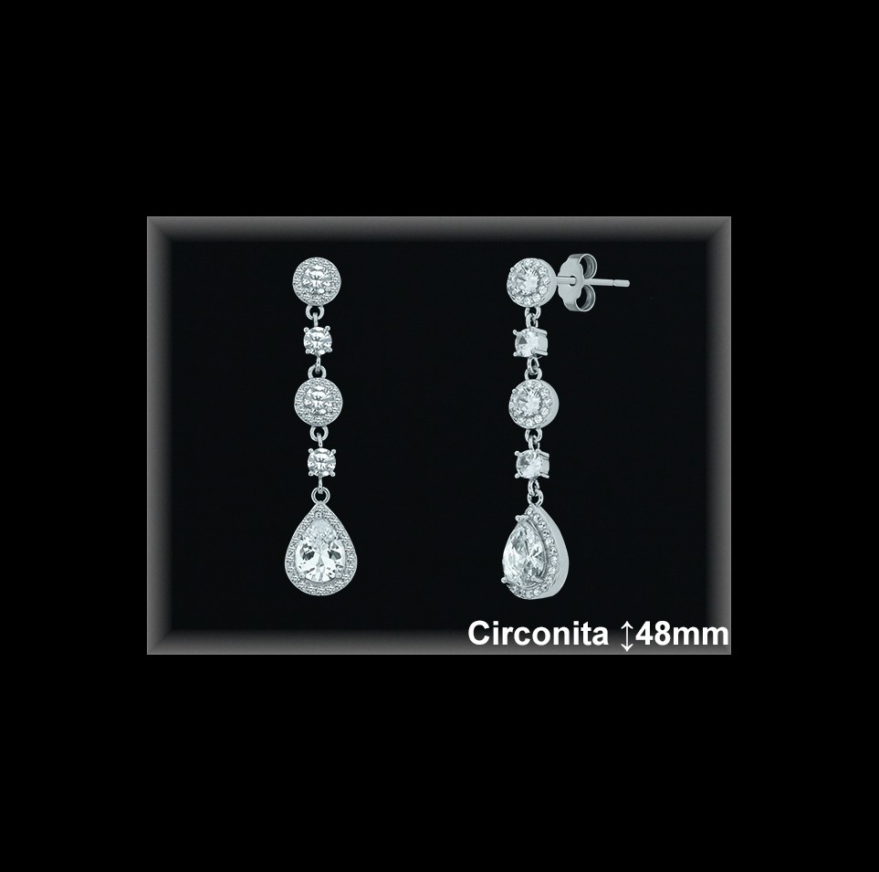 Mayorista de Plata en Pendientes ref Z8522  Pendientes de Plata al por Mayor