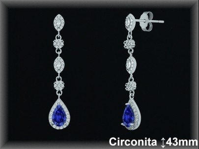 Mayorista de Plata en Pendientes ref Z8523Z  Pendientes de Plata al por Mayor
