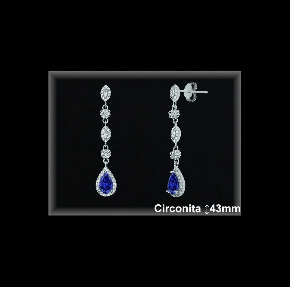 Mayorista de Plata en Pendientes ref Z8523Z  Pendientes de Plata al por Mayor