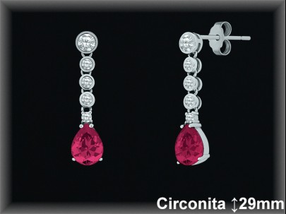Mayorista de Plata en Pendientes ref Z8524R  Pendientes de Plata al por Mayor