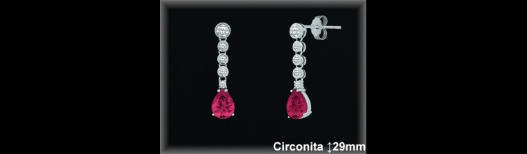 Mayorista de Plata en Pendientes ref Z8524R  Pendientes de Plata al por Mayor