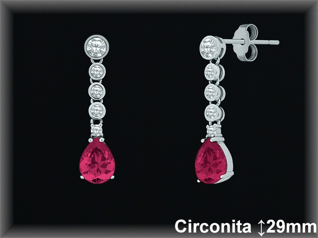 Mayorista de Plata en Pendientes ref Z8524R  Pendientes de Plata al por Mayor