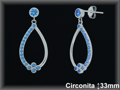 Mayorista de Plata en Pendientes ref Z8525G  Pendientes de Plata al por Mayor