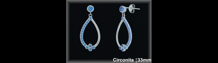 Mayorista de Plata en Pendientes ref Z8525G  Pendientes de Plata al por Mayor