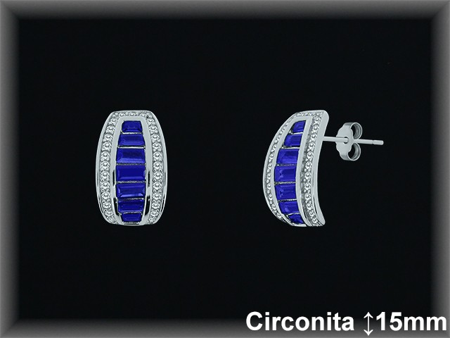 Pendientes de Plata al Por Mayor ref Z8526Z  Mayorista de Pendientes de Plata
