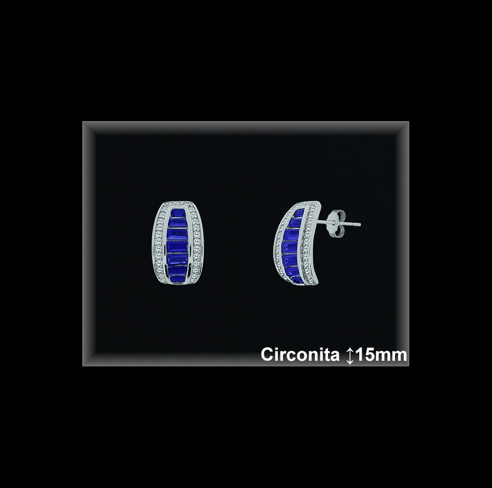 Pendientes de Plata al Por Mayor ref Z8526Z  Mayorista de Pendientes de Plata