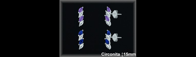Pendientes de Plata al Por Mayor ref Z8527A  Mayorista de Pendientes de Plata