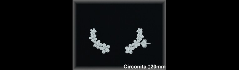 Pendientes de Plata al Por Mayor ref Z8528  Mayorista de Pendientes de Plata