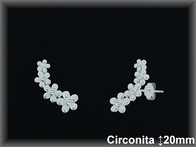 Pendientes de Plata al Por Mayor ref Z8528  Mayorista de Pendientes de Plata