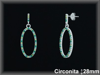 Mayorista de Plata en Pendientes ref Z8534D  Pendientes de Plata al por Mayor
