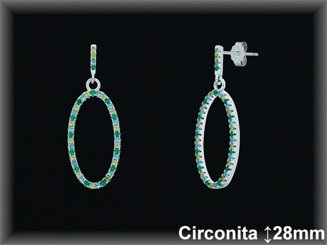 Mayorista de Plata en Pendientes ref Z8534D  Pendientes de Plata al por Mayor