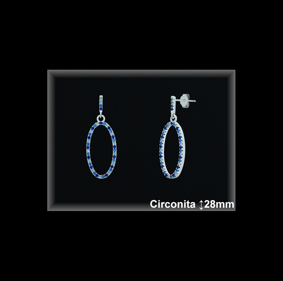 Mayorista de Plata en Pendientes ref Z8534Z  Pendientes de Plata al por Mayor