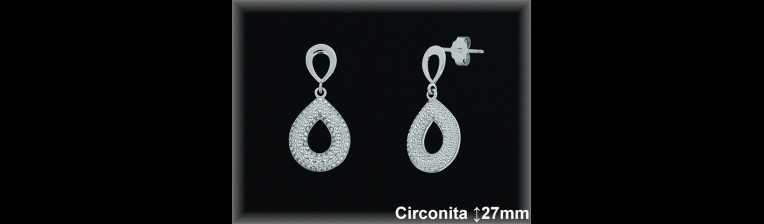 Mayorista de Plata en Pendientes ref Z8535  Pendientes de Plata al por Mayor