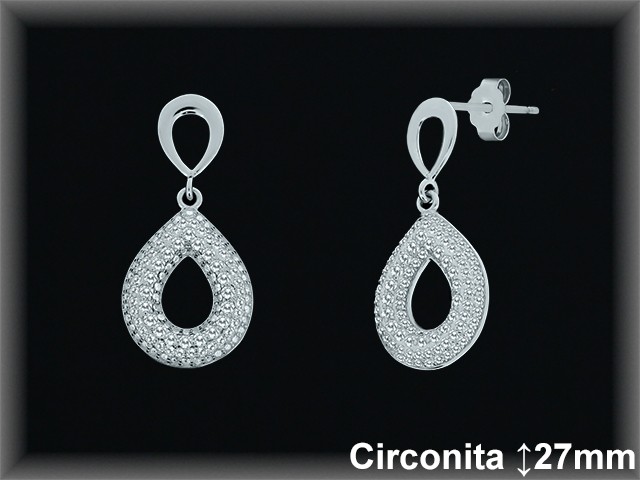Mayorista de Plata en Pendientes ref Z8535  Pendientes de Plata al por Mayor
