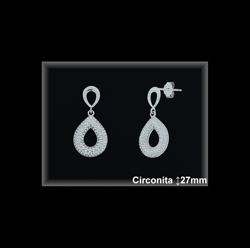 Mayorista de Plata en Pendientes ref Z8535  Pendientes de Plata al por Mayor