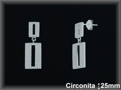 Mayorista de Plata en Pendientes ref Z8538  Pendientes de Plata al por Mayor