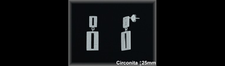 Mayorista de Plata en Pendientes ref Z8538  Pendientes de Plata al por Mayor