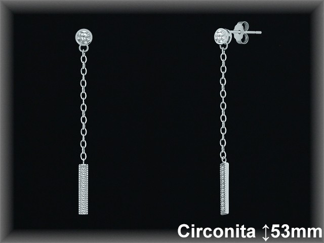 Mayorista de Plata en Pendientes ref Z8545  Pendientes de Plata al por Mayor