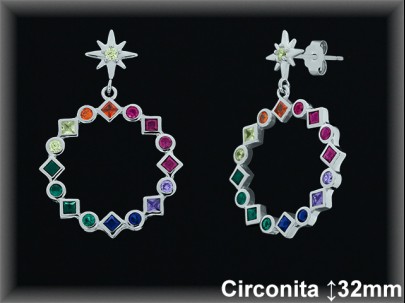 Mayorista de Plata en Pendientes ref Z8564T  Pendientes de Plata al por Mayor