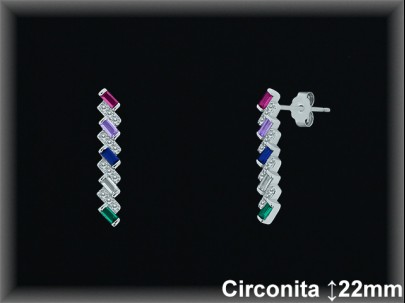 Mayorista de Plata en Pendientes ref Z8565T  Pendientes de Plata al por Mayor