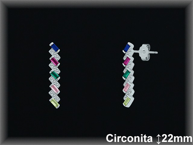 Mayorista de Plata en Pendientes ref Z8565X  Pendientes de Plata al por Mayor