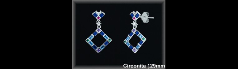 Mayorista de Plata en Pendientes ref Z8566Z  Pendientes de Plata al por Mayor