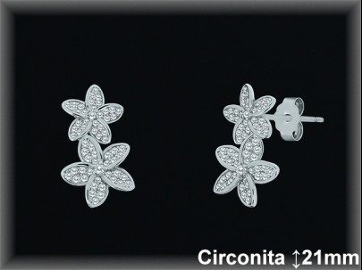 Pendientes de Plata al Por Mayor ref Z8567  Mayorista de Pendientes de Plata